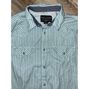 Cody James Shirt Mens L‎ Western Pearl Snap